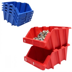 Stack & Nest Plastic Parts Bins Size E 10 Pack